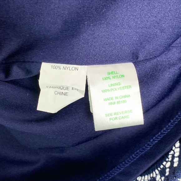 Lilly Pulitzer Dellaria paisley drop knit lace stretch dress in True Navy, xs - Picture 6 of 12